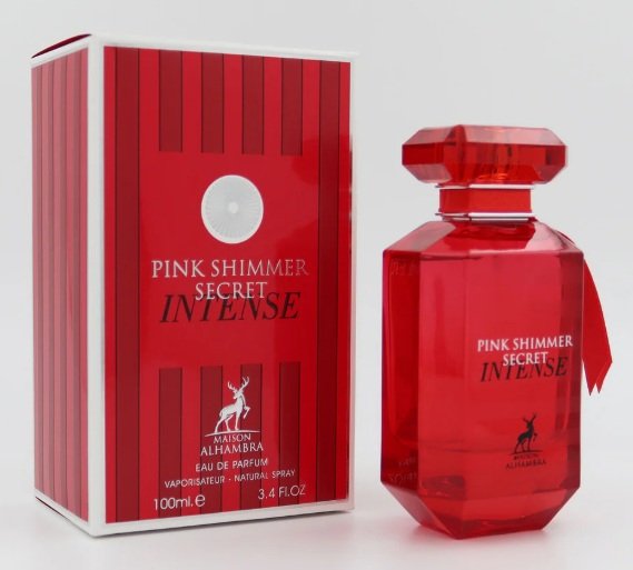 MAISON ALHAMBRA PINK SHIMMER SECRET INTENSE EDP 100ML MAISON ALHAMBRA PINK SHIMMER SECRET INTENSE EDP 100ML