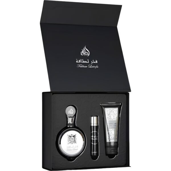 LATTAFA KIT FAKHAR 3PCS EDP 100ML + 12ML + SHOWER GEL 100ML LATTAFA KIT FAKHAR 3PCS EDP 100ML + 12ML + SHOWER GEL 100ML