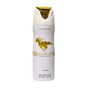 LATTAFA DESODORANTE SPRAY QAED AL FURSAN ULTIMITED 200ML LATTAFA DESODORANTE SPRAY QAED AL FURSAN ULTIMITED 200ML