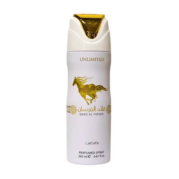 LATTAFA DESODORANTE  SPRAY QAED AL FURSAN ULTIMITED 200ML