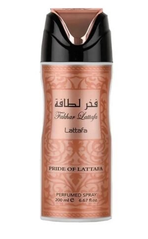 LATTAFA DESODORANTE SPRAY FAKHAR FEMME 200ML LATTAFA DESODORANTE SPRAY FAKHAR FEMME 200ML